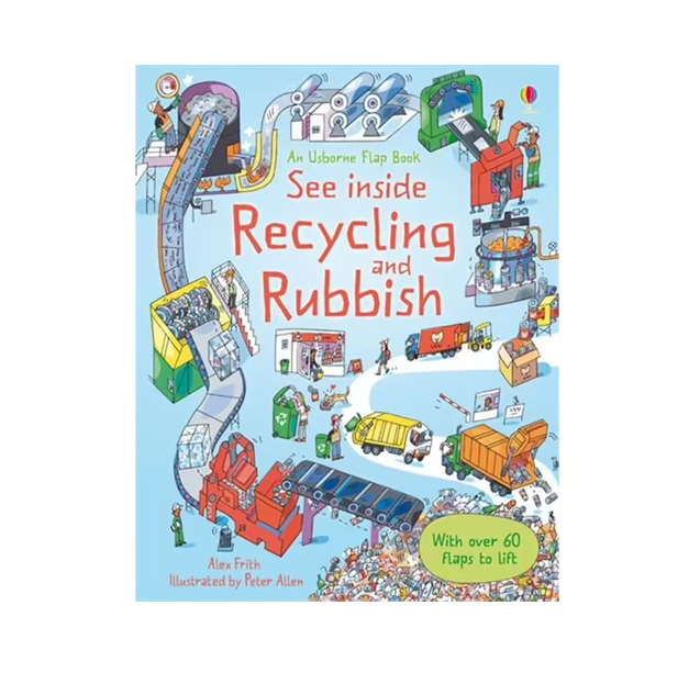 Usborne - Lift-the-Flap - See Inside Recycling and Rubbish