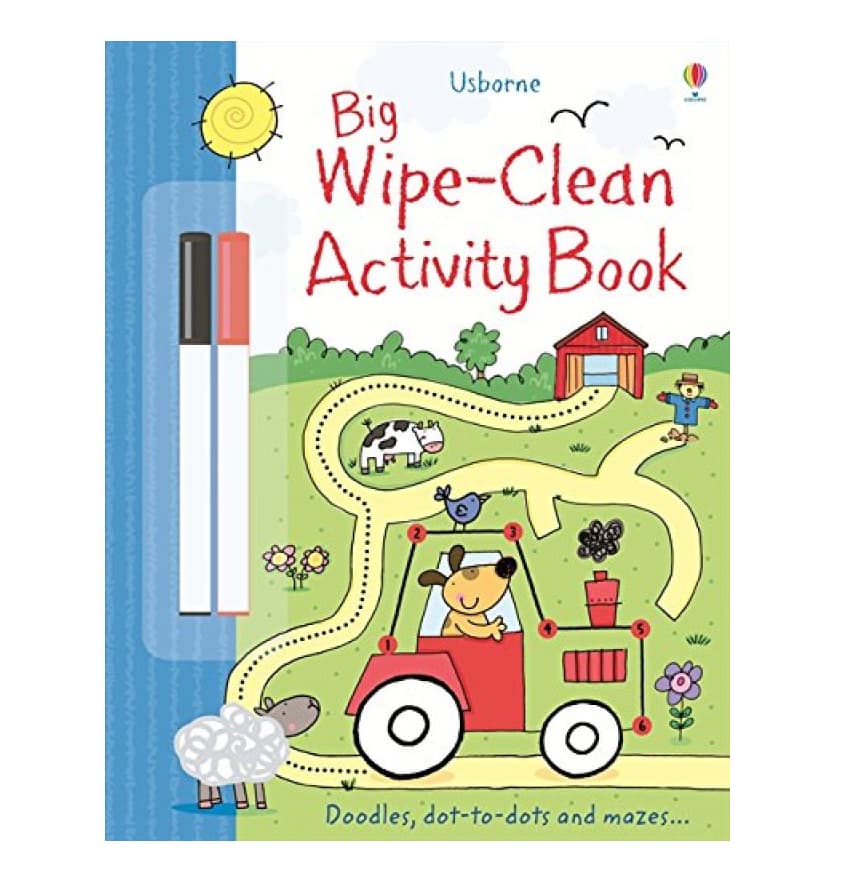 Usborne - Big Wipe Clean Activity Book