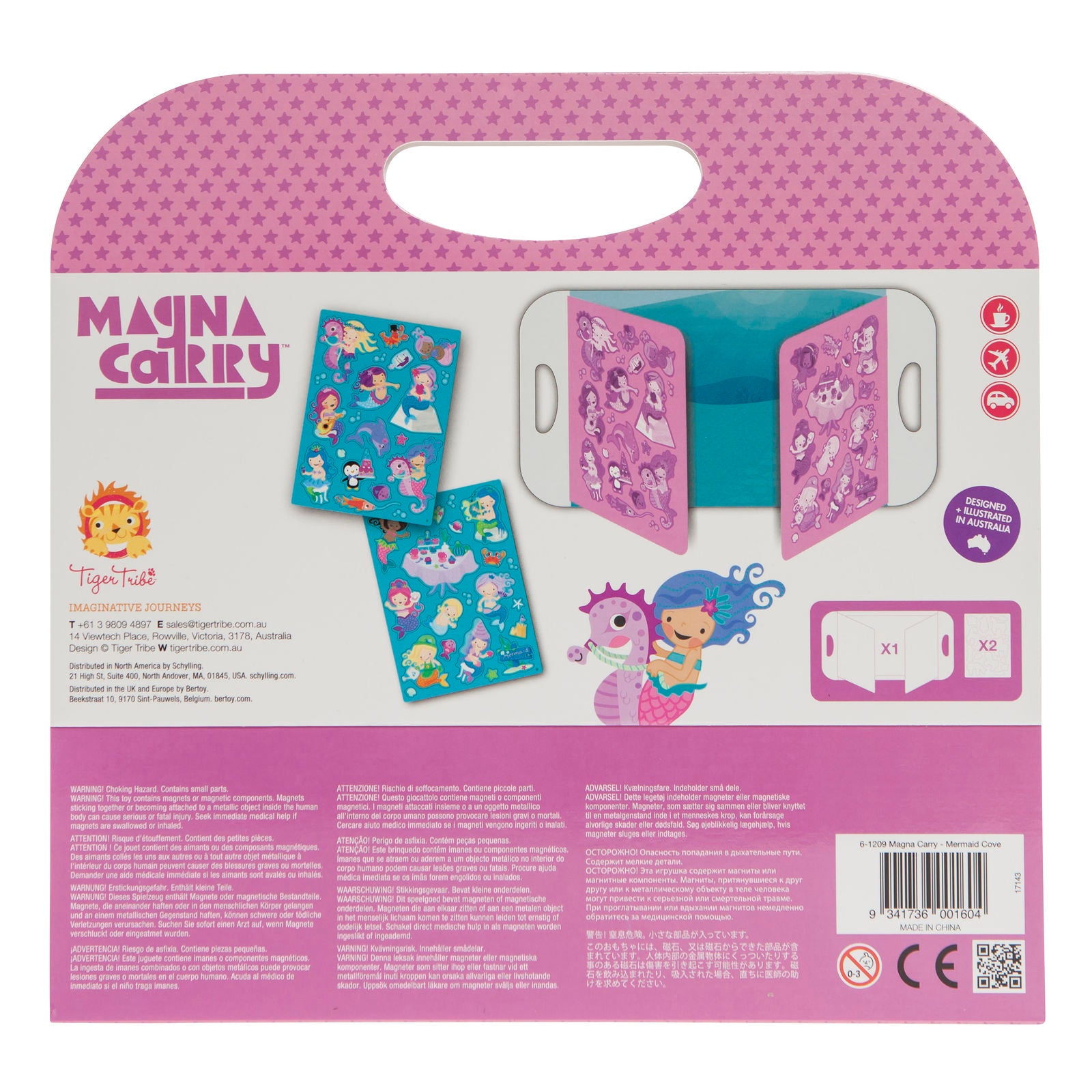 Tiger Tribe Magna Carry Mermaid Cove