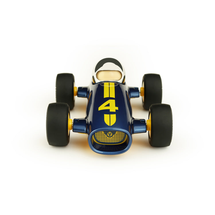 Playforever Verve Malibu Lucas Blue Racing Car front view