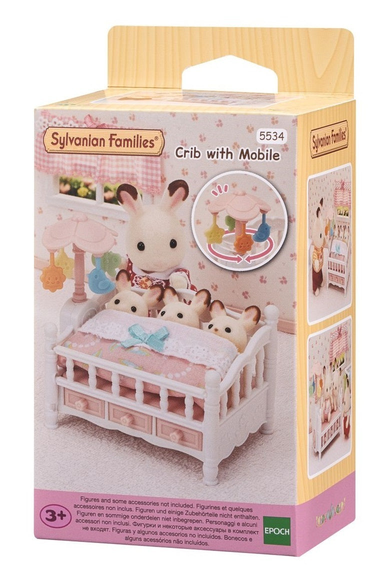 Sylvanian Families 5534 Crib with Mobile