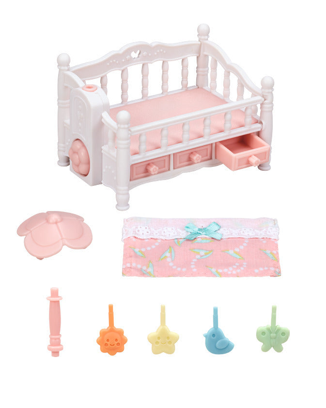 Sylvanian Families 5534 Crib with Mobile