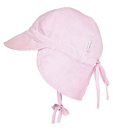 Toshi Flap Cap Blush side view