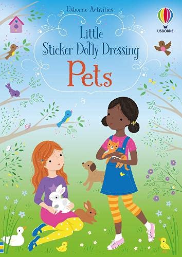 Usborne Little Sticker Dolly Dressing - Pets