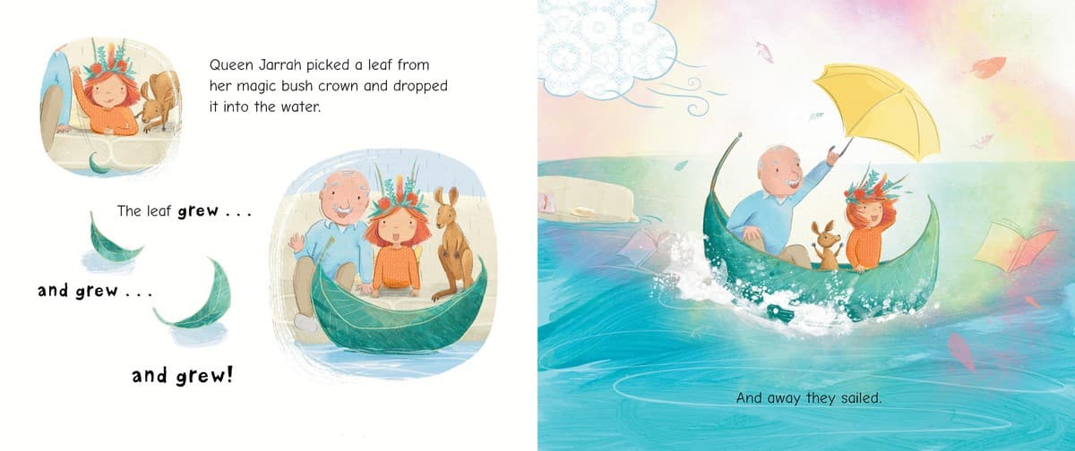 Bush Magic - inside the book