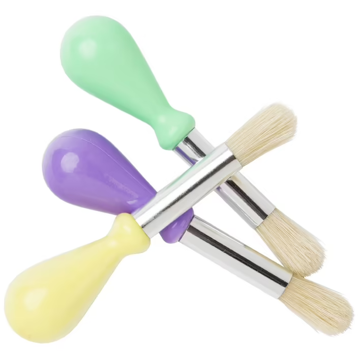 Educational Colours Easi-Grip Paint Brushes for children