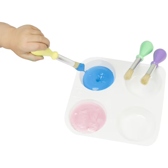 Educational Colours Easi-Grip Paint Brushes