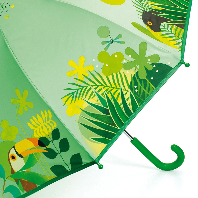 Djeco Green Tropical Jungle Umbrella