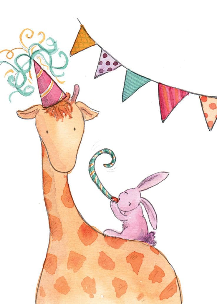 Nicky Johnston Birthday Card