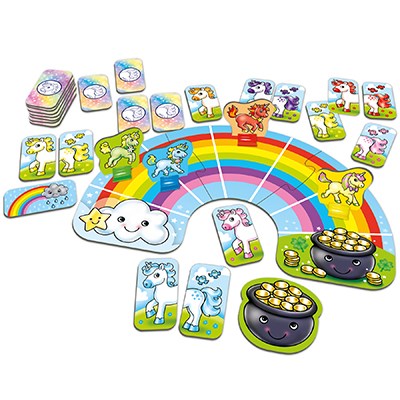 Orchard Toys Rainbow Unicorns contents