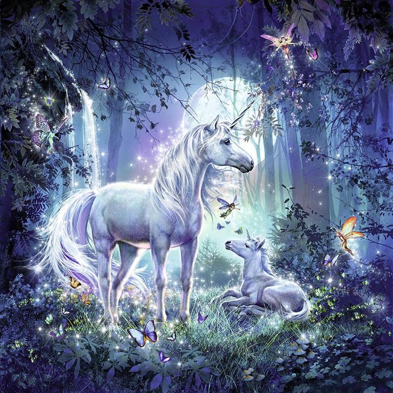 Ravensburger - Beautiful Unicorns 3 X 49 Pc Puzzle