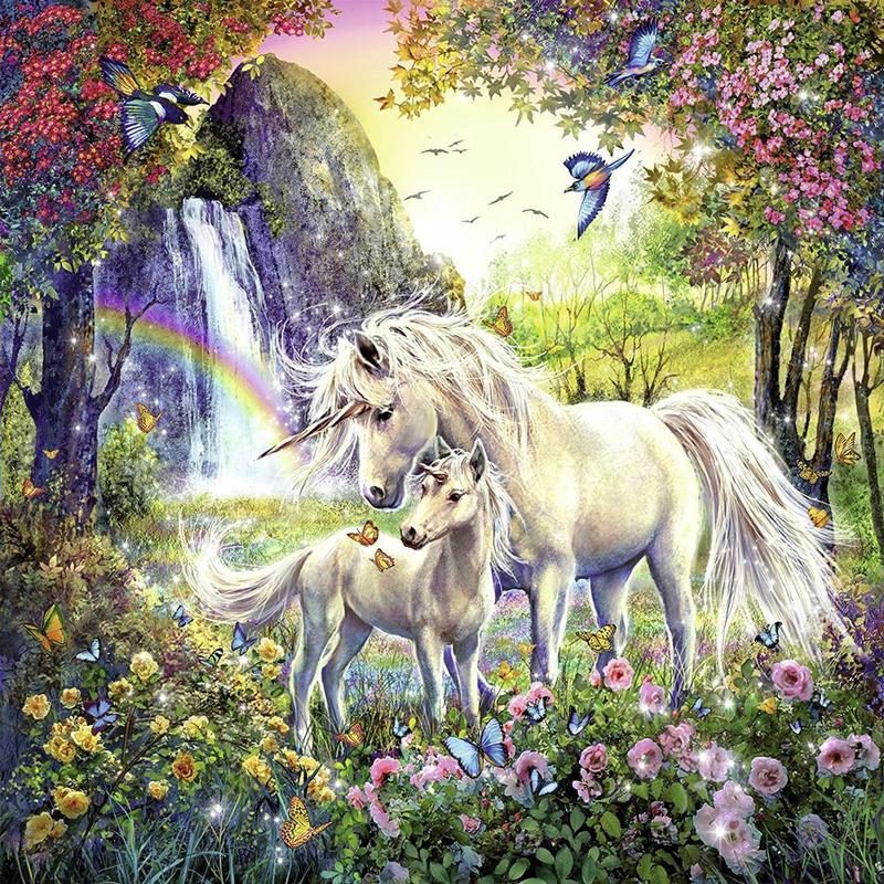 Ravensburger - Beautiful Unicorns 3 X 49 Pc Puzzle