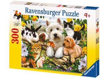 Ravensburger - Happy Animal Babies Puzzle 300 Pc