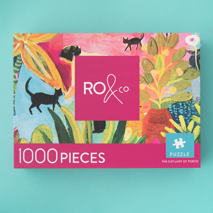 RO & Co The Cat Lady of Porto 1000 Piece Puzzle