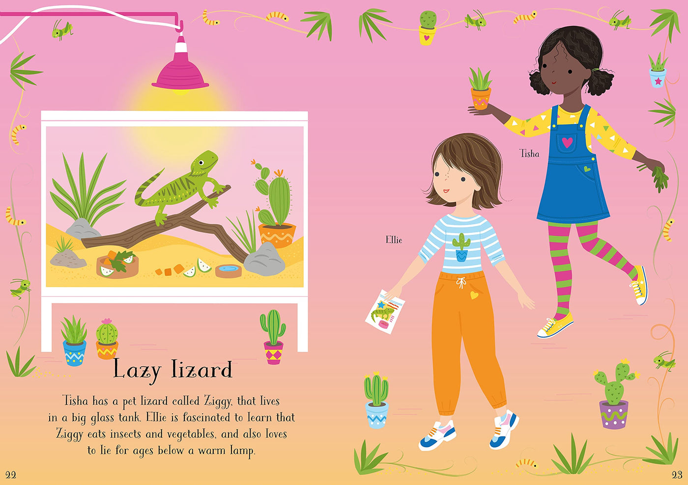 Usborne Little Sticker Dolly Dressing - Pets