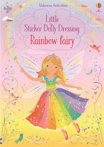 Usborne Little Sticker Dolly Dressing Rainbow Fairy Book