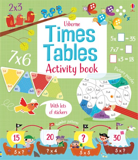 Usborne - Time Tables Activity Book