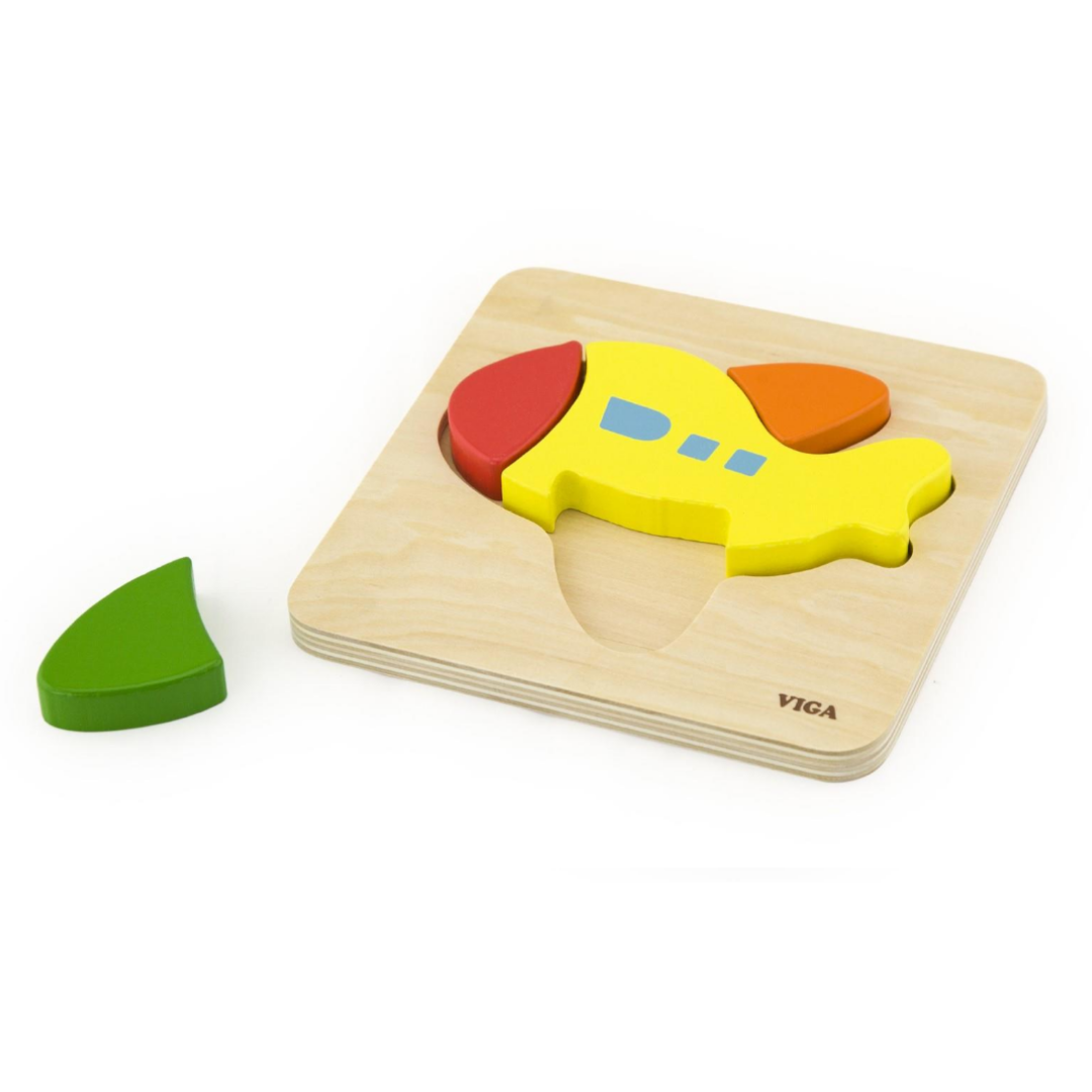 Viga Mini Plane Puzzle pieces
