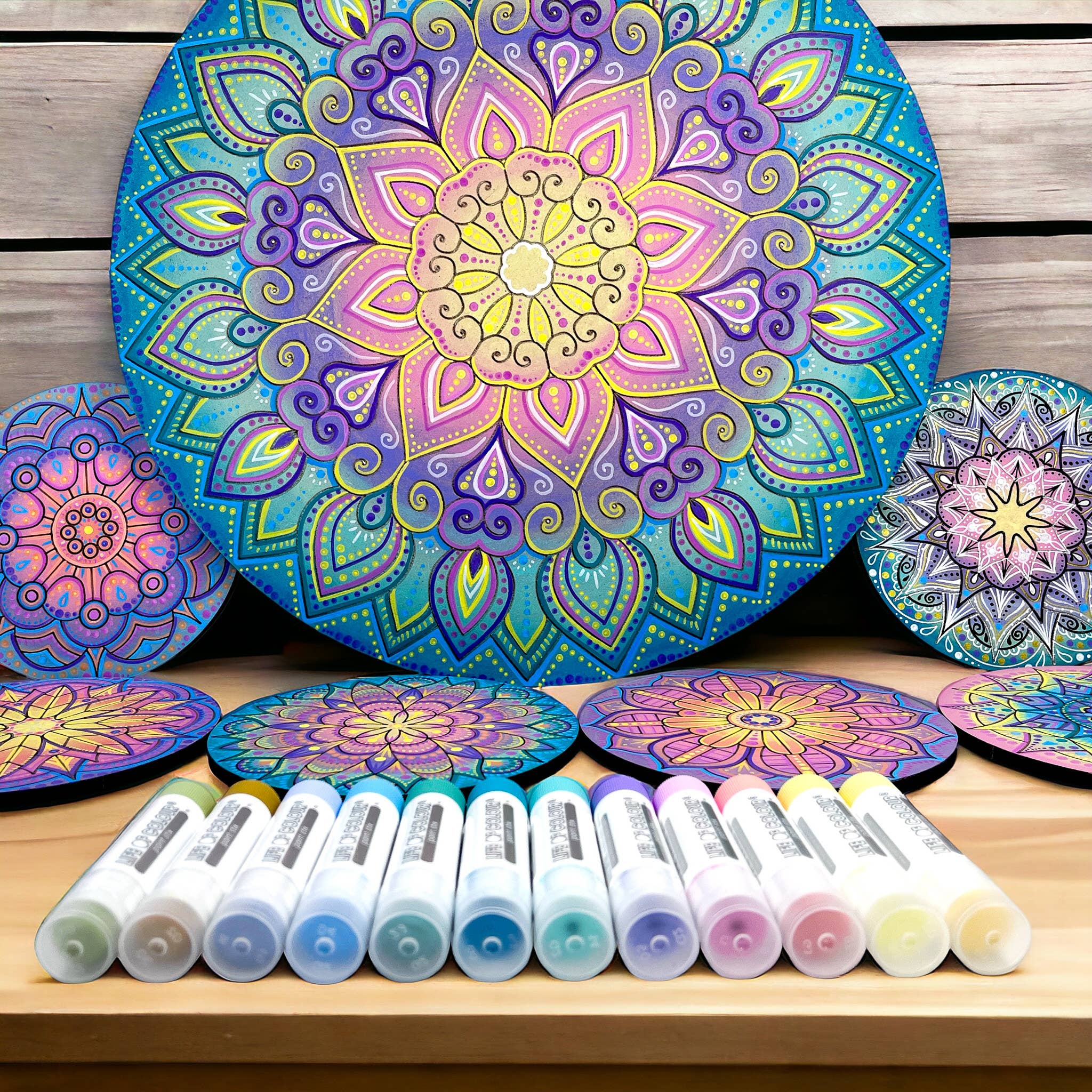 Life of Colour - Pastel Gouache Paint Stix - Set of 12