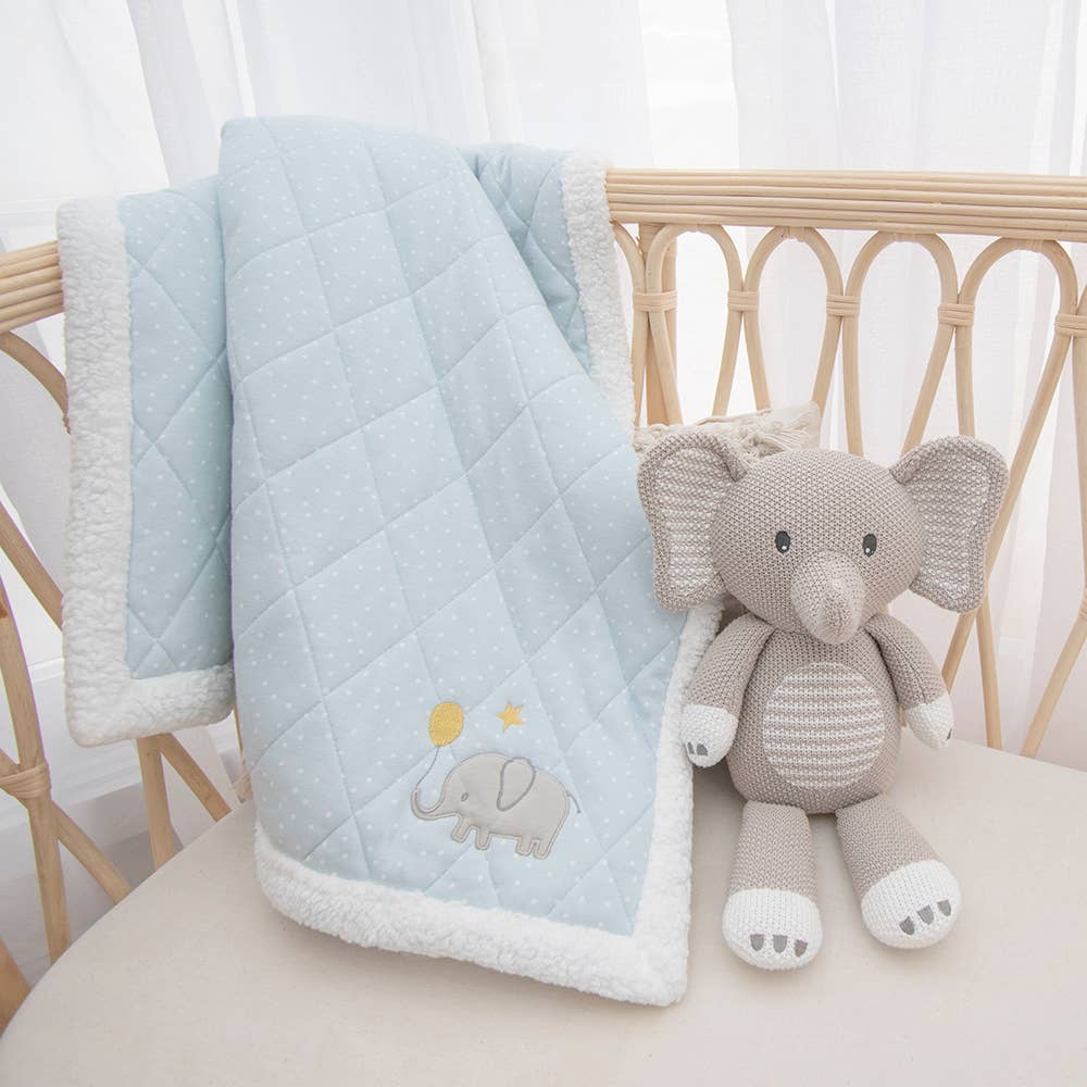 Living Textiles - Mason the Elephant Knitted Toy