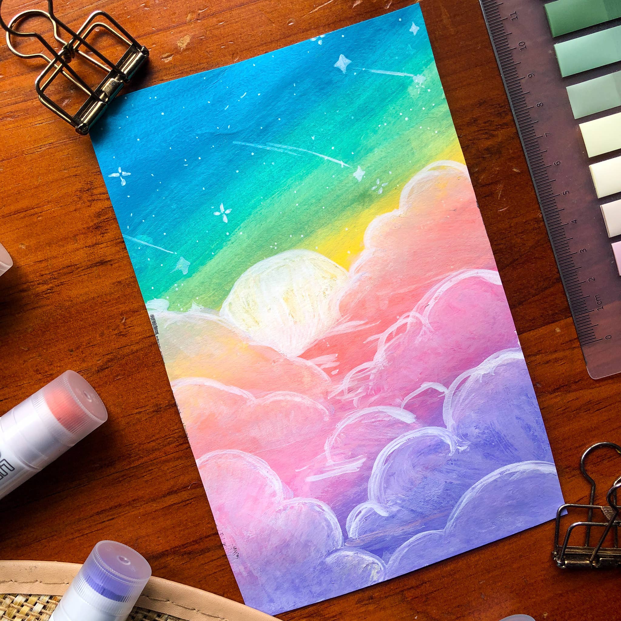 Life of Colour - Pastel Gouache Paint Stix - Set of 12