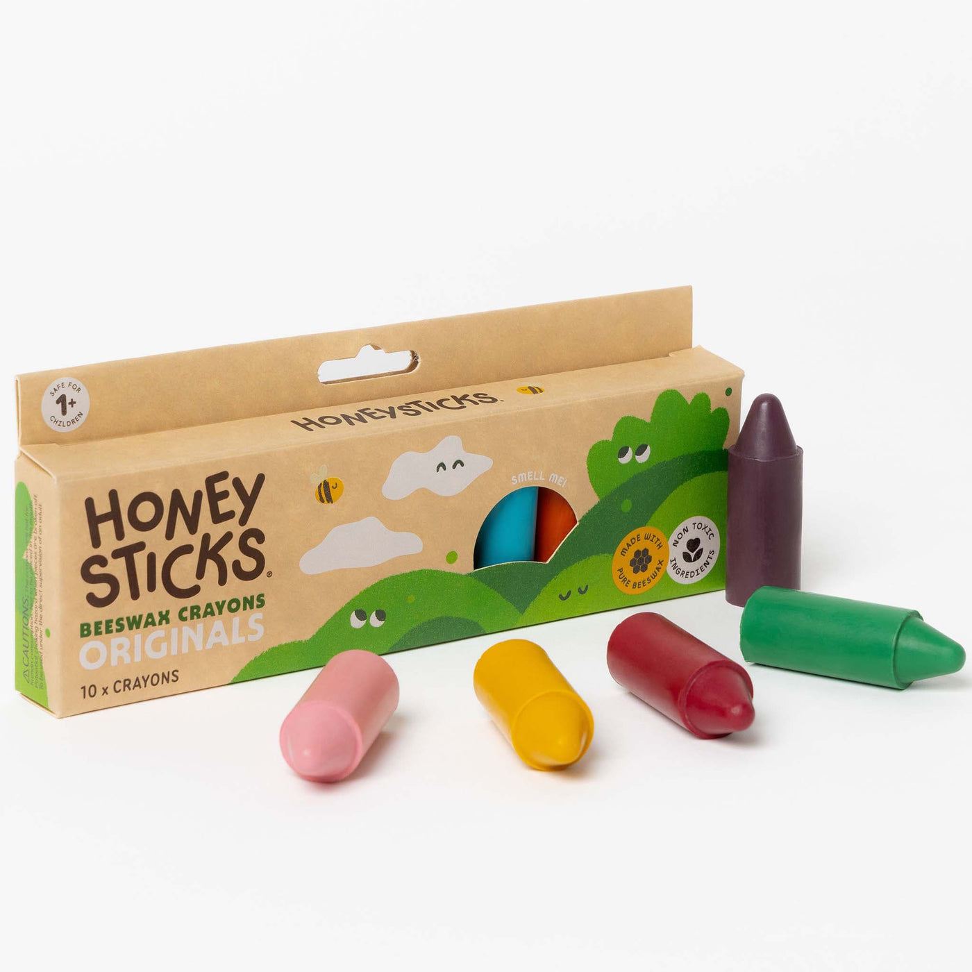 Honeysticks - Beeswax Crayons Originals 10pk