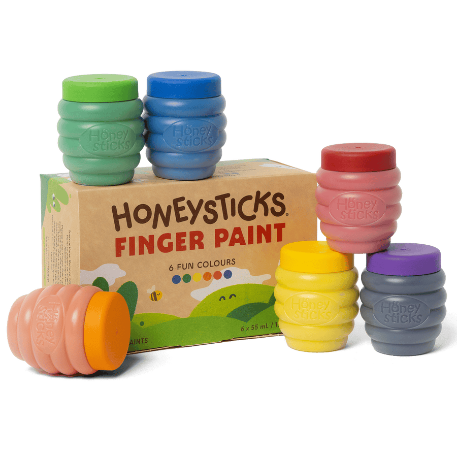 Honeysticks - Finger Paints 6pk 55ml
