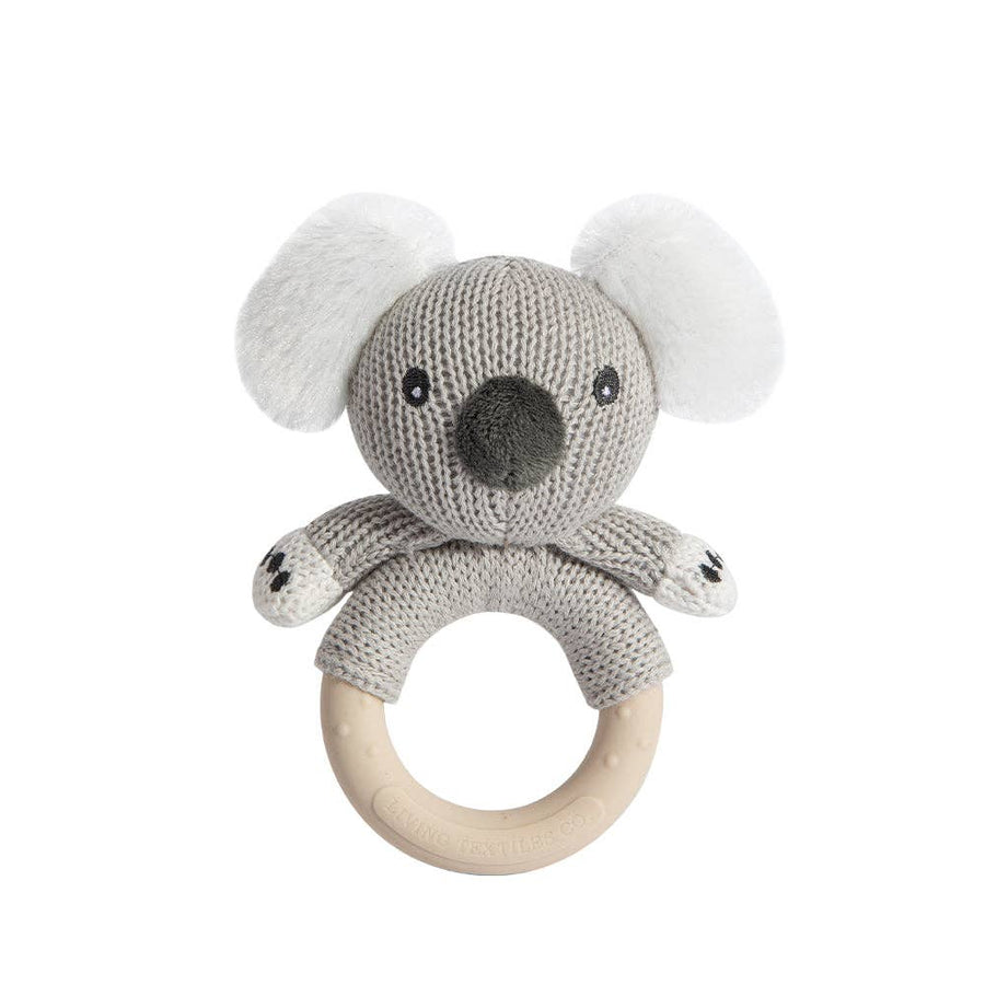 Living Textiles - Ring Rattle - Koala