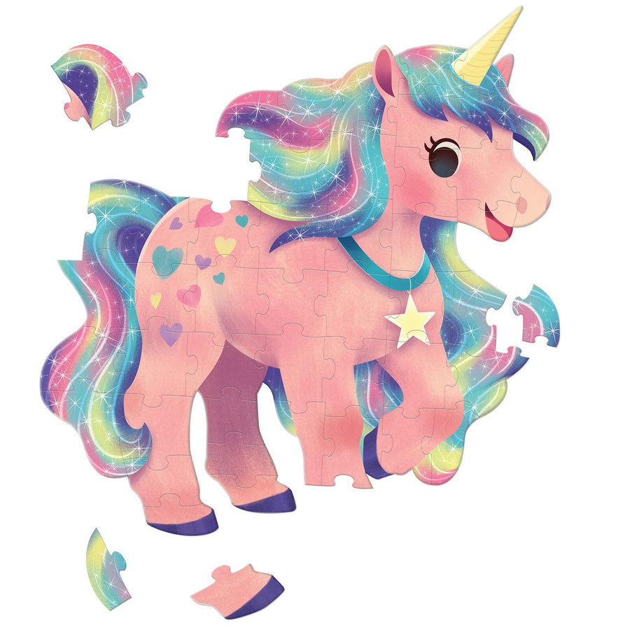 Crocodile Creek - Jumbo Puzzle Unicorn 48 Pc