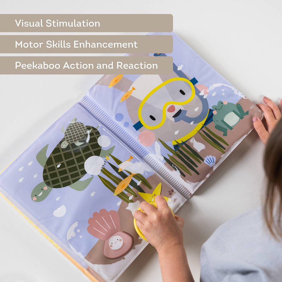 Taf Toys - Peek-A-Boo Water Book