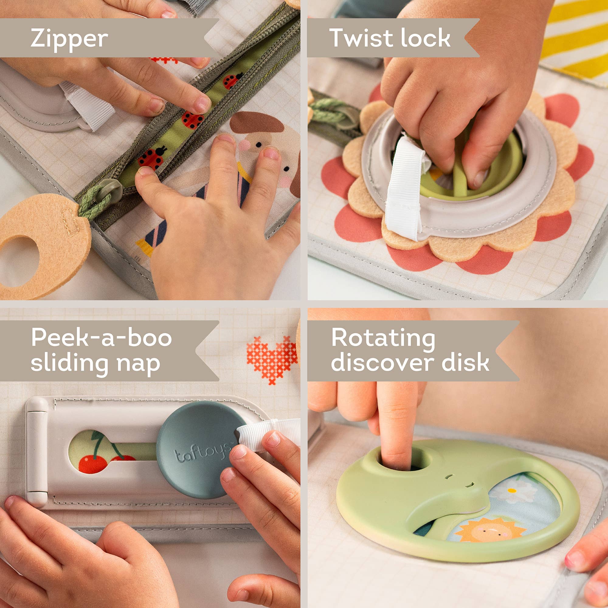 Taf Toys - Snap n' Learn Board