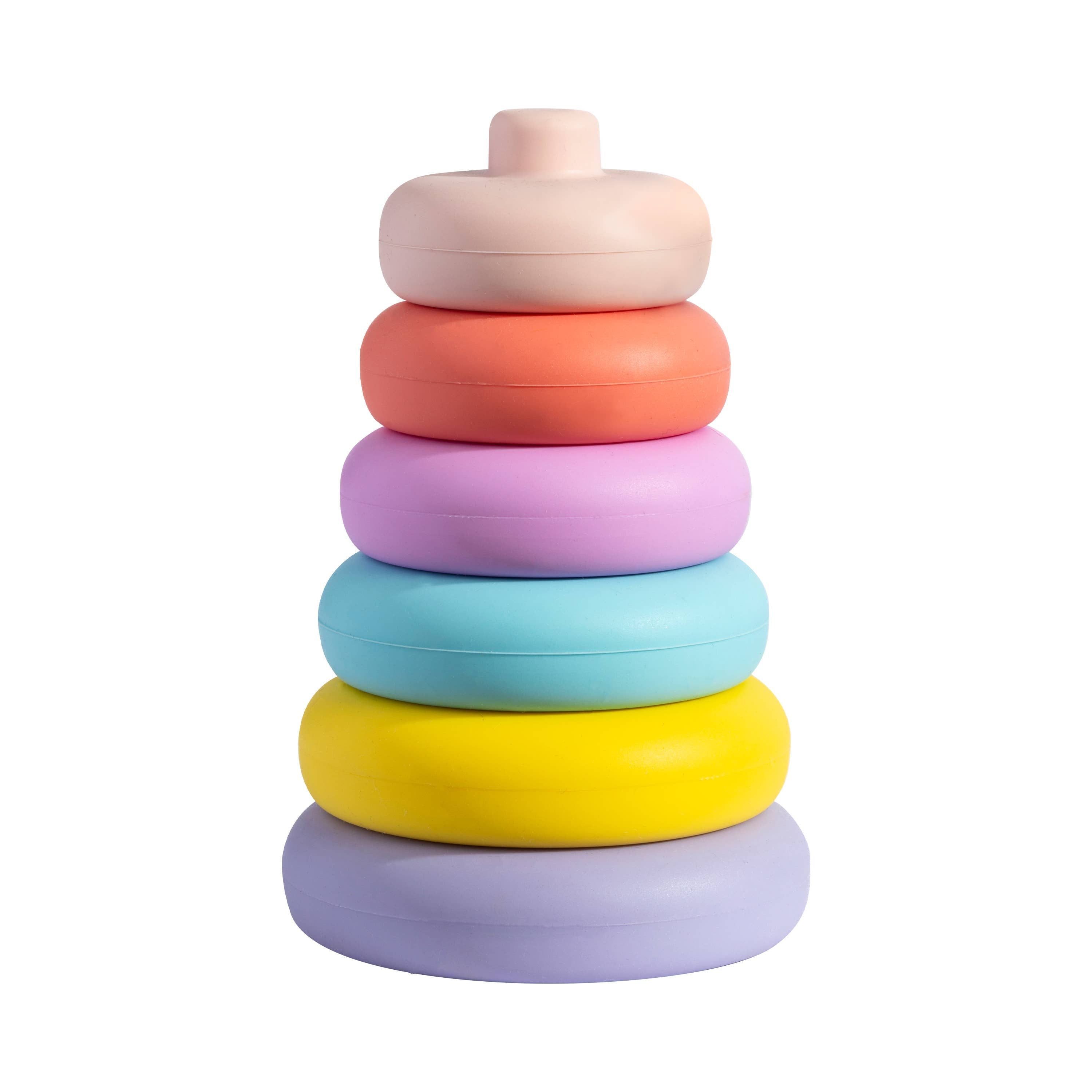 Playground - Silicone Stacking Tower Ring - Sorbet