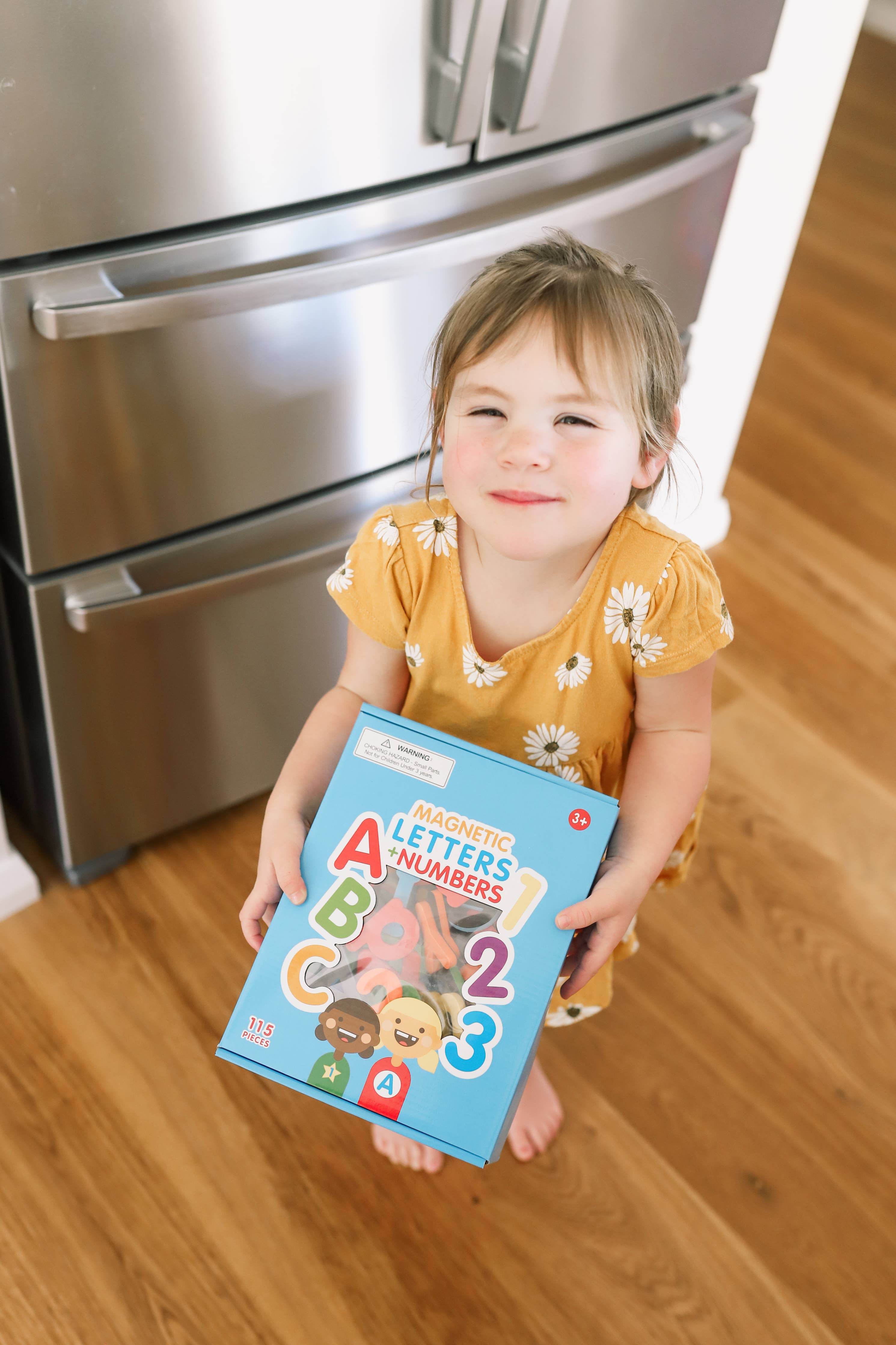 Curious Columbus - Magnetic Letters & Numbers