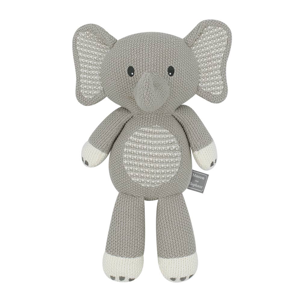 Living Textiles - Mason the Elephant Knitted Toy