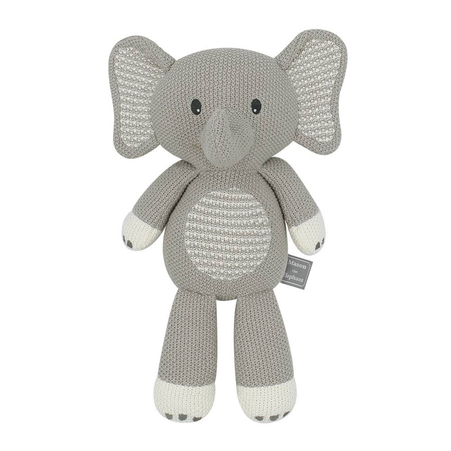 Living Textiles - Mason the Elephant Knitted Toy