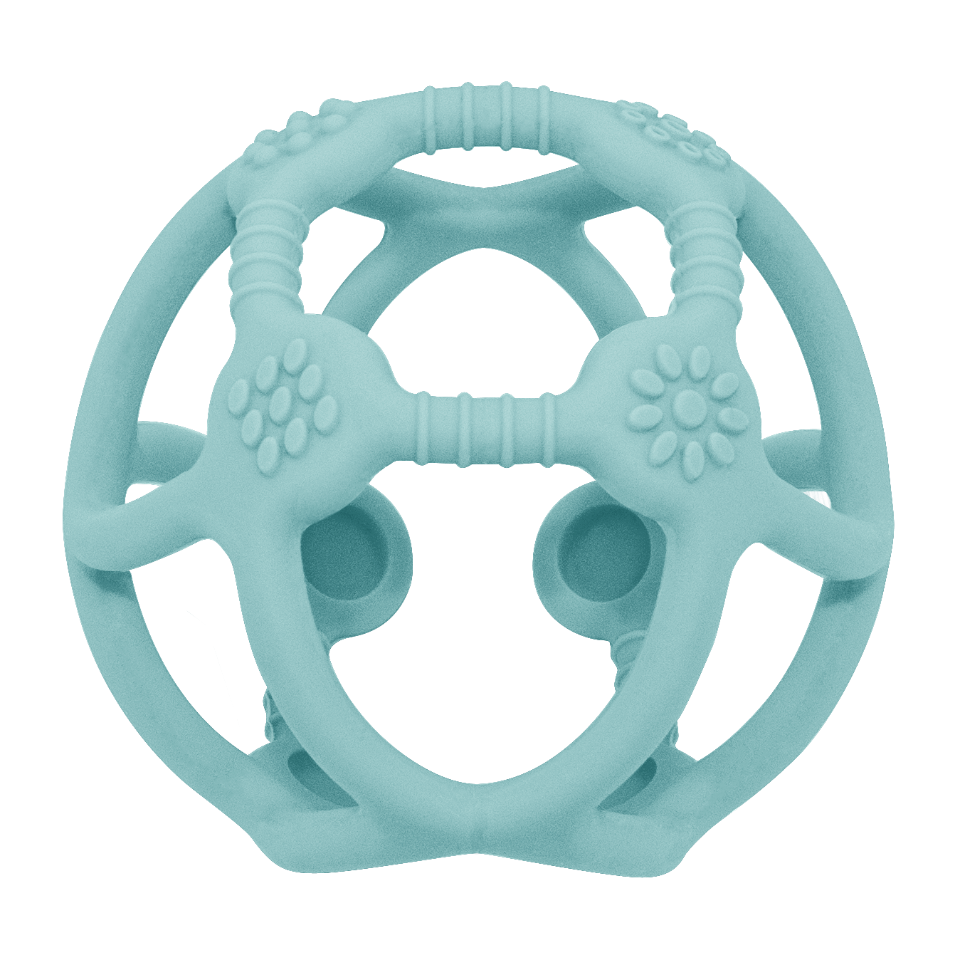 Playground - Silicone Teething Ball - Light Blue