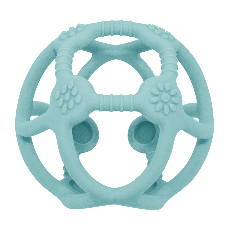 Playground - Silicone Teething Ball - Light Blue