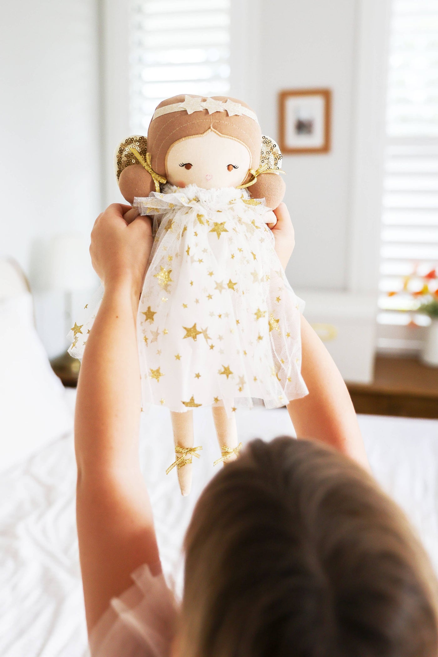 Alimrose - Holly Fairy 40cm Ivory Gold