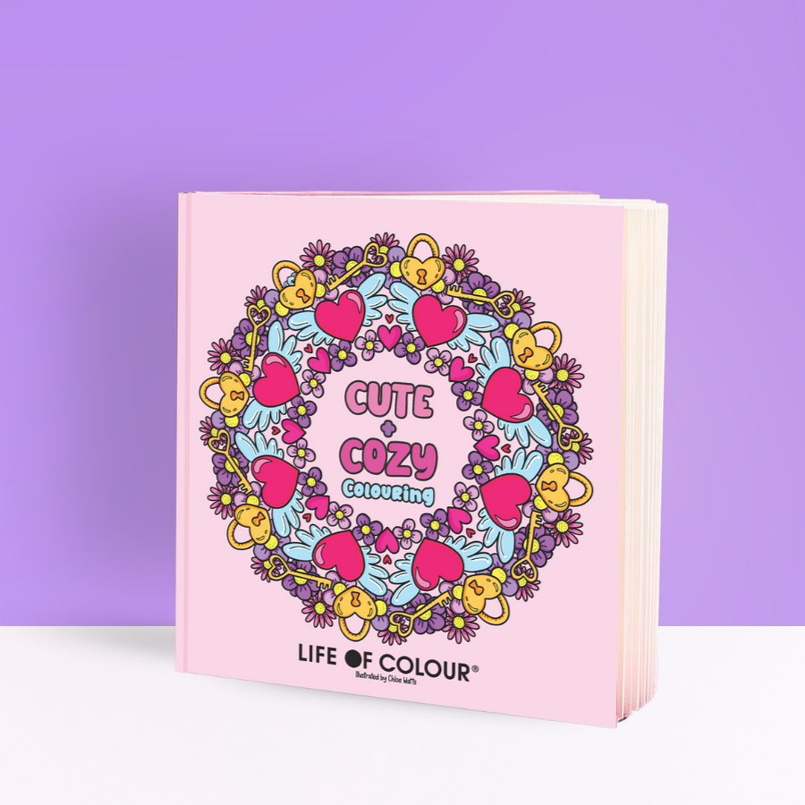 Life of Colour - Cute and Cosy Colouring Book