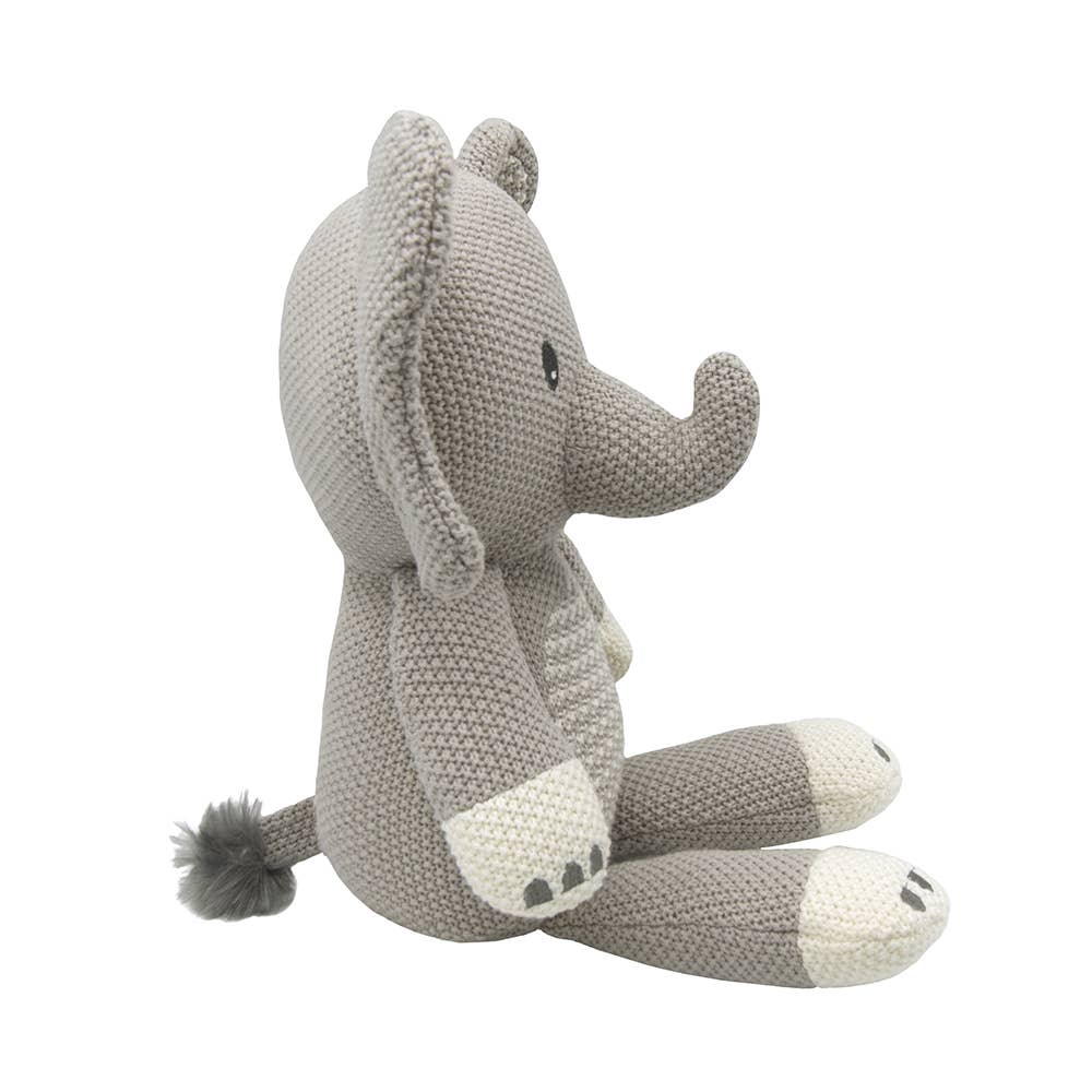 Living Textiles - Mason the Elephant Knitted Toy