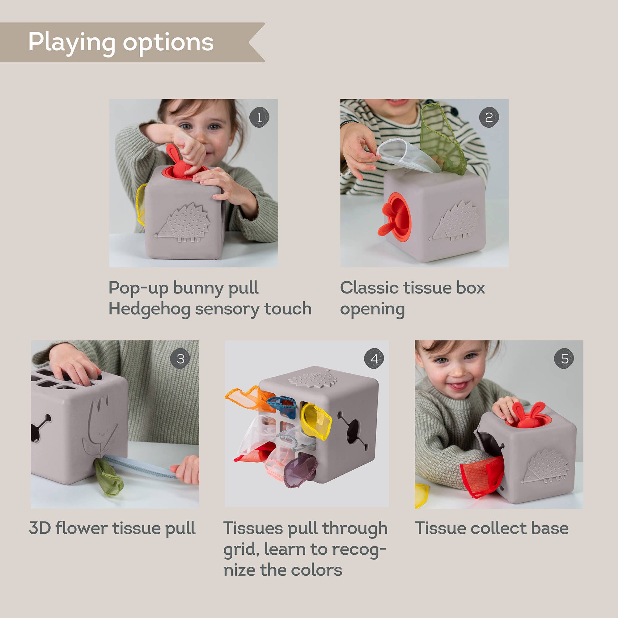Taf Toys - Pop up Tissue Box