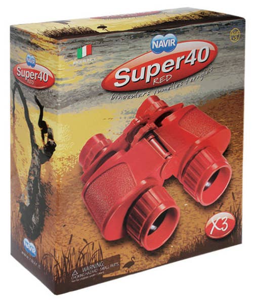 Navir - Red Binoculars Super 40