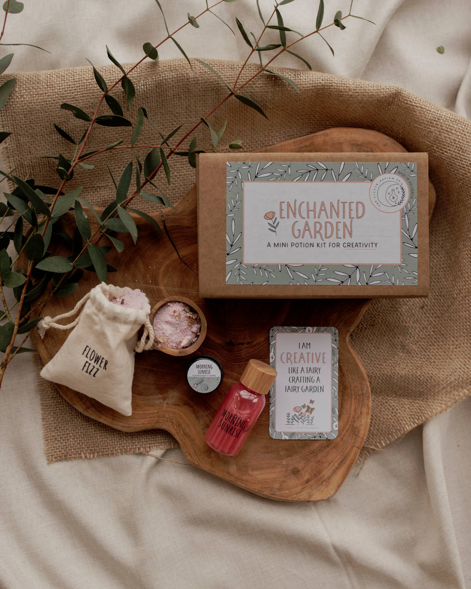 The Little Potion Co - Enchanted Garden Mini Potion Kit - A Potion for Creativity