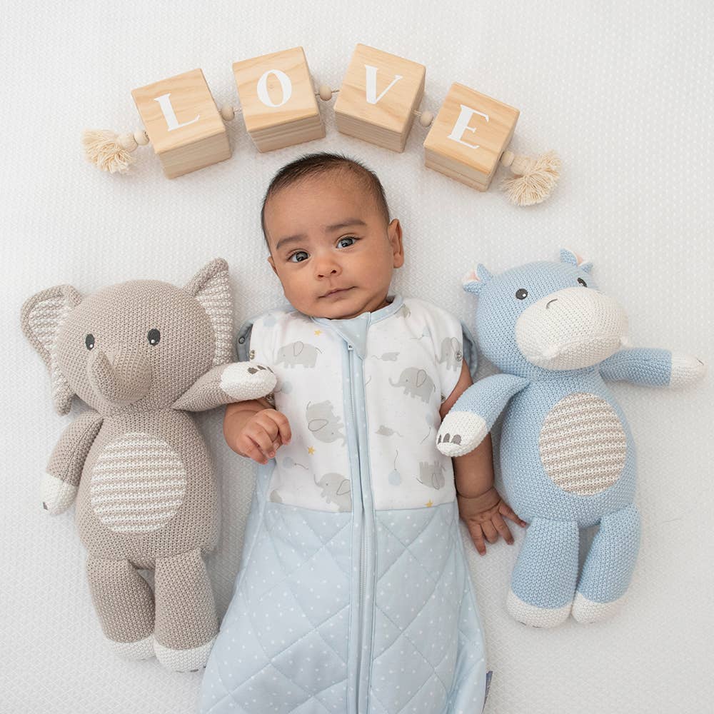 Living Textiles - Mason the Elephant Knitted Toy
