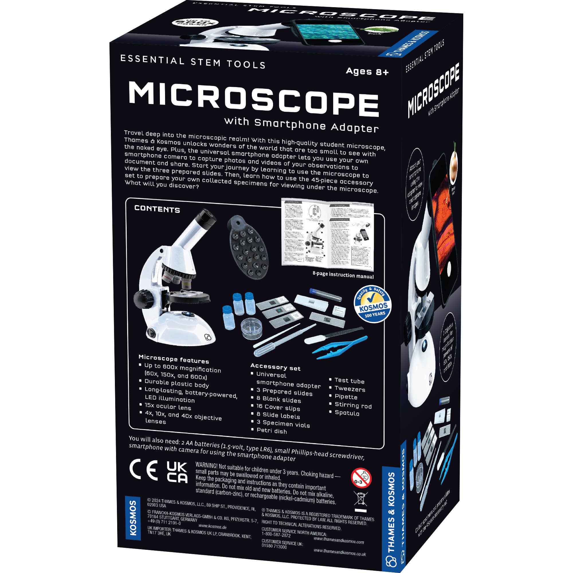 Thames and Kosmos - Microscope with Smartphone Adaptor