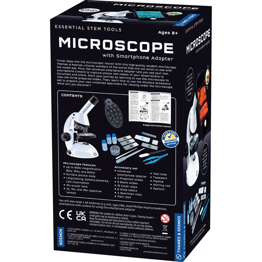 Thames and Kosmos - Microscope with Smartphone Adaptor