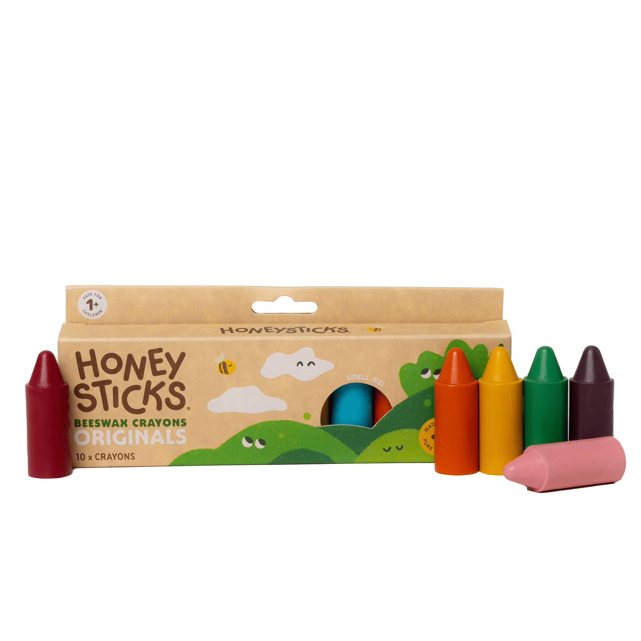 Honeysticks - Beeswax Crayons Originals 10pk