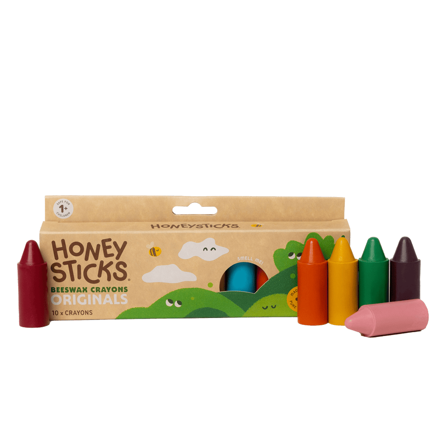 Honeysticks - Beeswax Crayons Originals 10pk