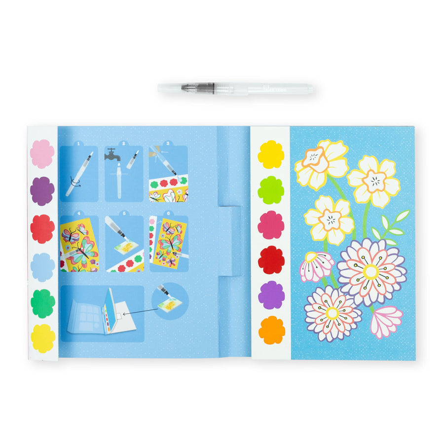 Tiger Tribe - Paint-a-Picture Set - Butterflies and Flowers