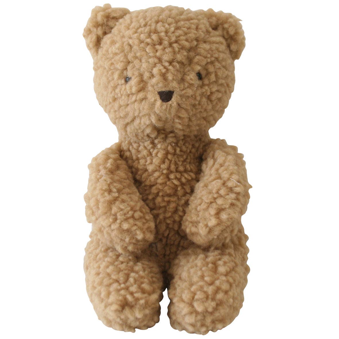 Alimrose - Charlie Sherpa Baby Bear 27cm Caramel